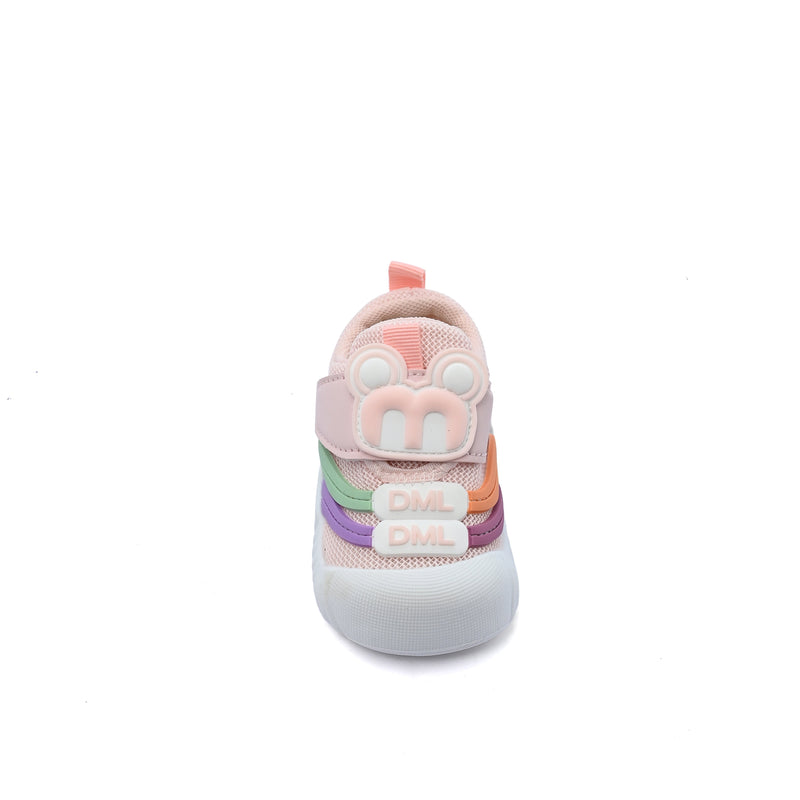 Sneakers Kids Running Comfortable Non Slip Durable lightweight 2719 Pink - 3