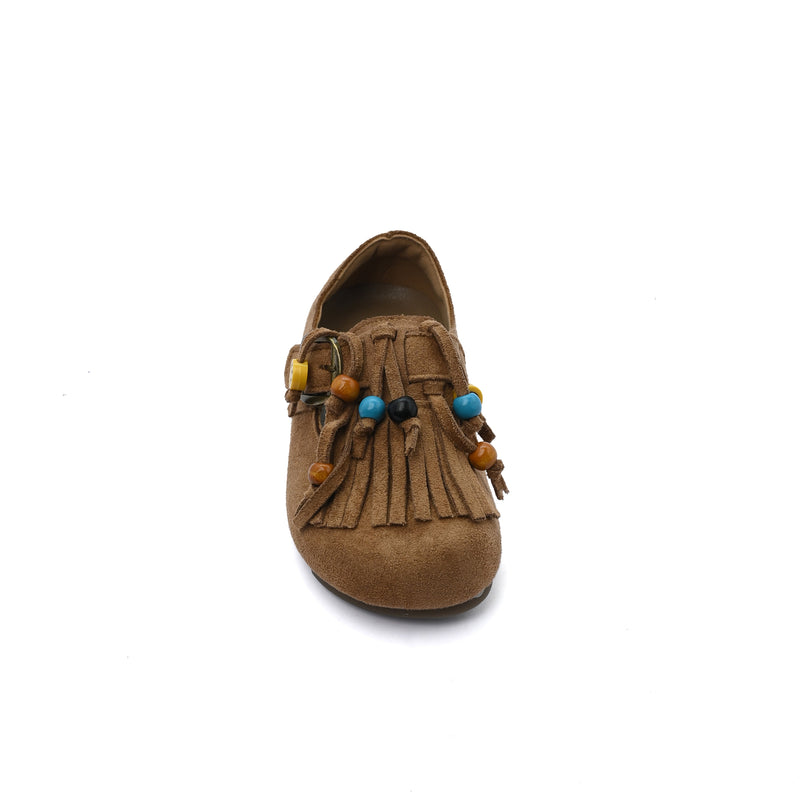 Split Leather Slipper With Footbed Comfortable Non Slip Durable lightweight S5902 Havan - 3