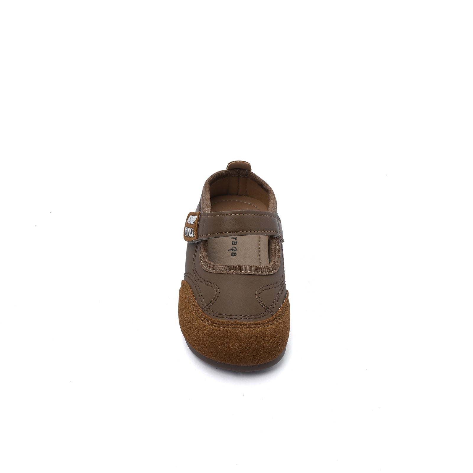 Split Leather Slipper With Footbed Comfortable Non Slip Durable lightweight B2560 Brown - 3