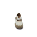 Split Leather Slipper With Footbed Comfortable Non Slip Durable lightweight B2560 Beige - 3