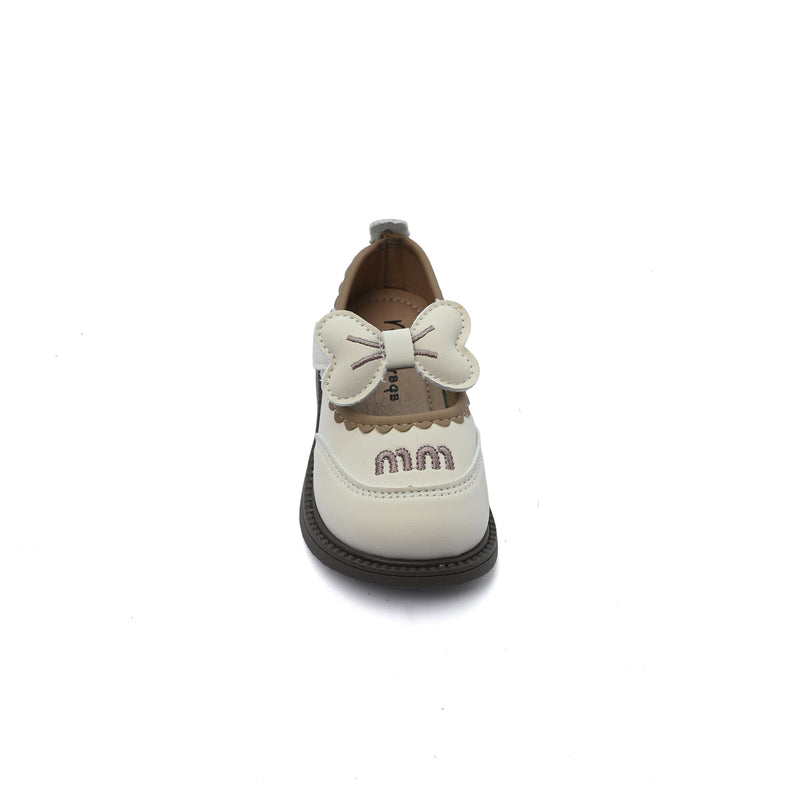 Split Leather Slipper With Footbed Comfortable Non Slip Durable lightweight B2533 Beige - 3