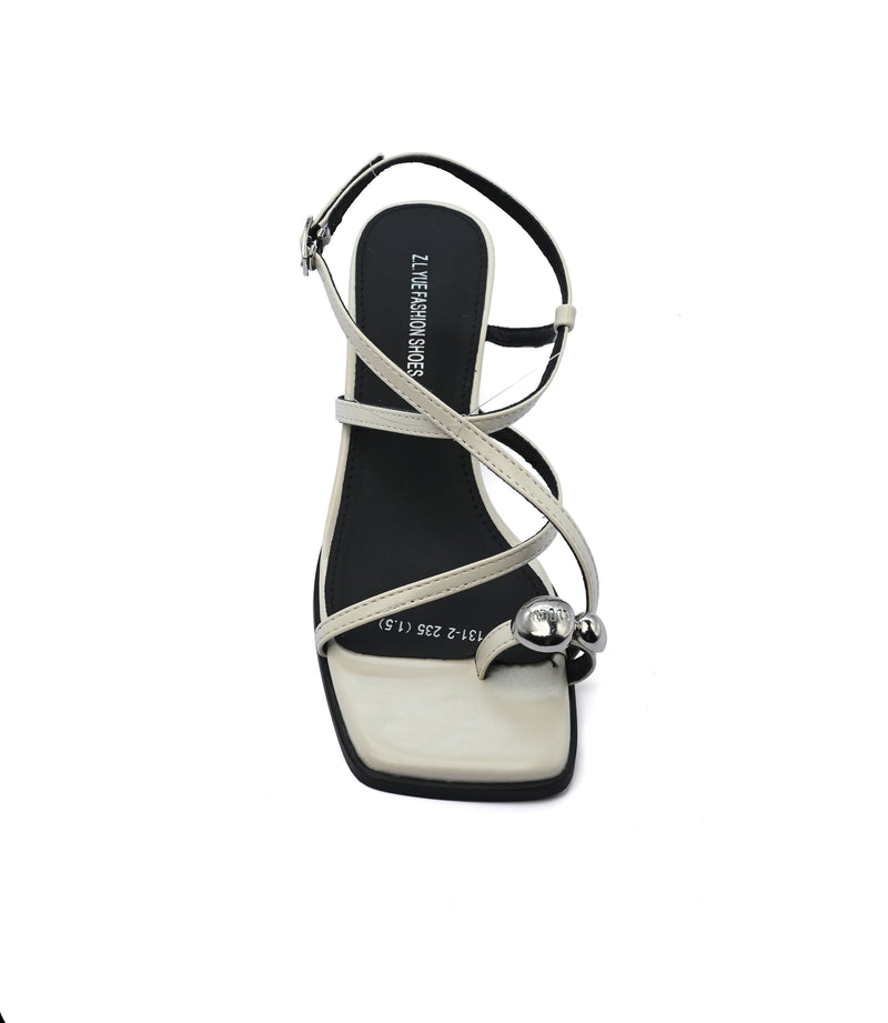 The Row Constance Leather Thong Sandals Woman 131-2 Beige - 3