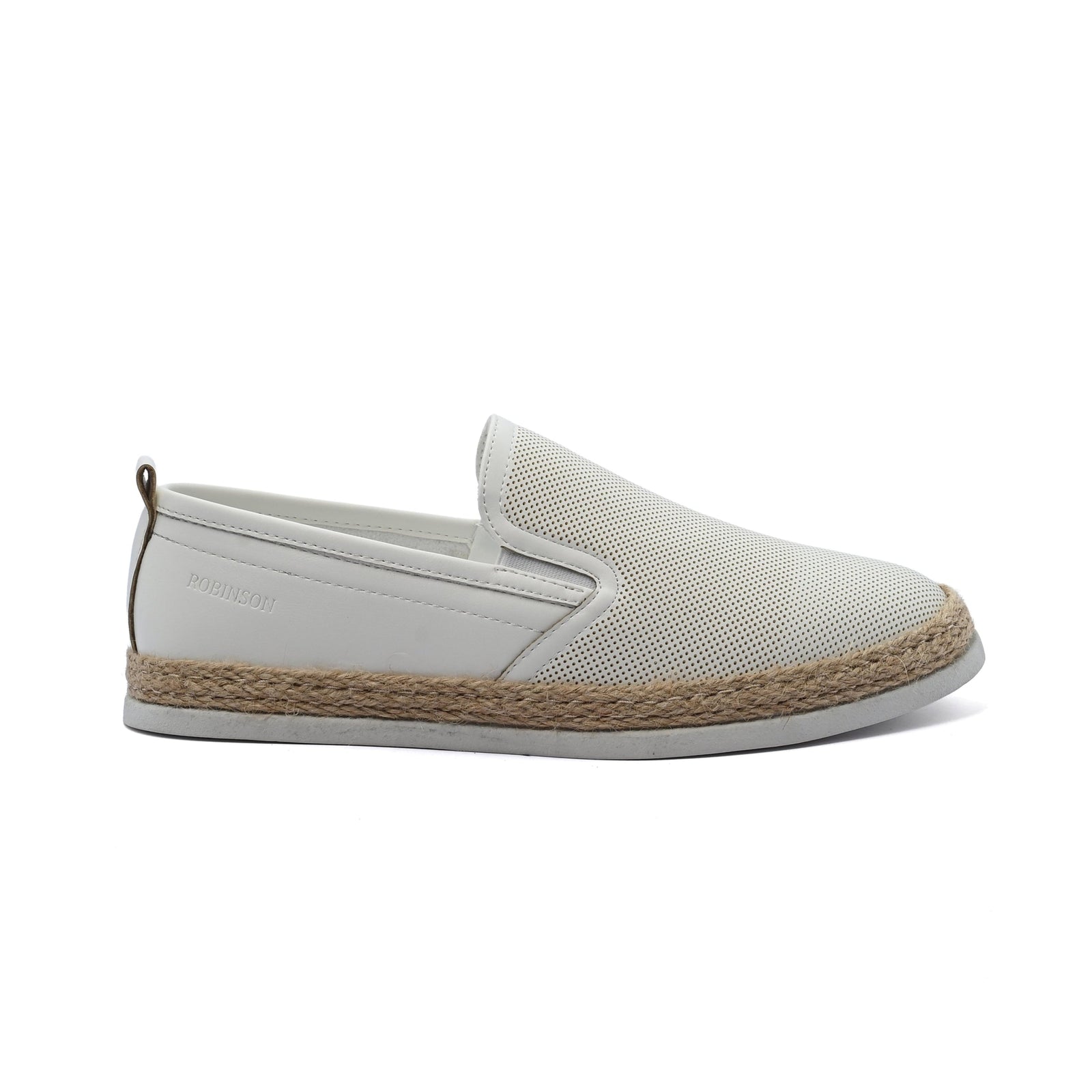 Maximum Flexible Robinson Shoes Man A5651 White - 1