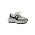 Sneakers Kids Running Comfortable Non Slip Durable Lightweight 6609-1 Beige&Green - 1