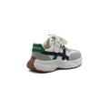 Sneakers Kids Running Comfortable Non Slip Durable Lightweight 6609-1 Beige&Green - 2