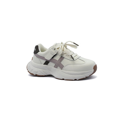 Sneakers Kids Running Comfortable Non Slip Durable Lightweight 6609-1 Beige&Pink