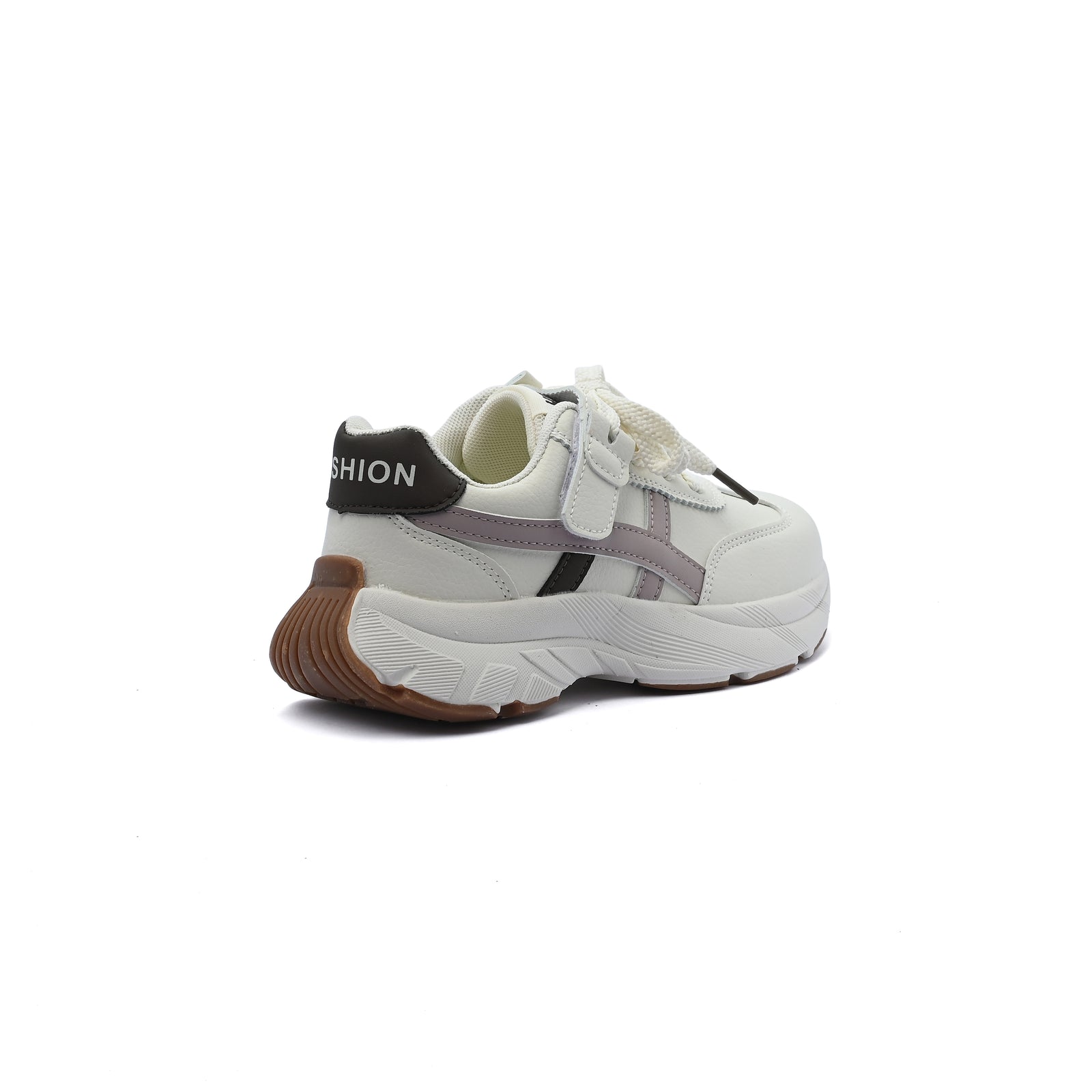 Sneakers Kids Running Comfortable Non Slip Durable Lightweight 6609-1 Beige&Pink - 2