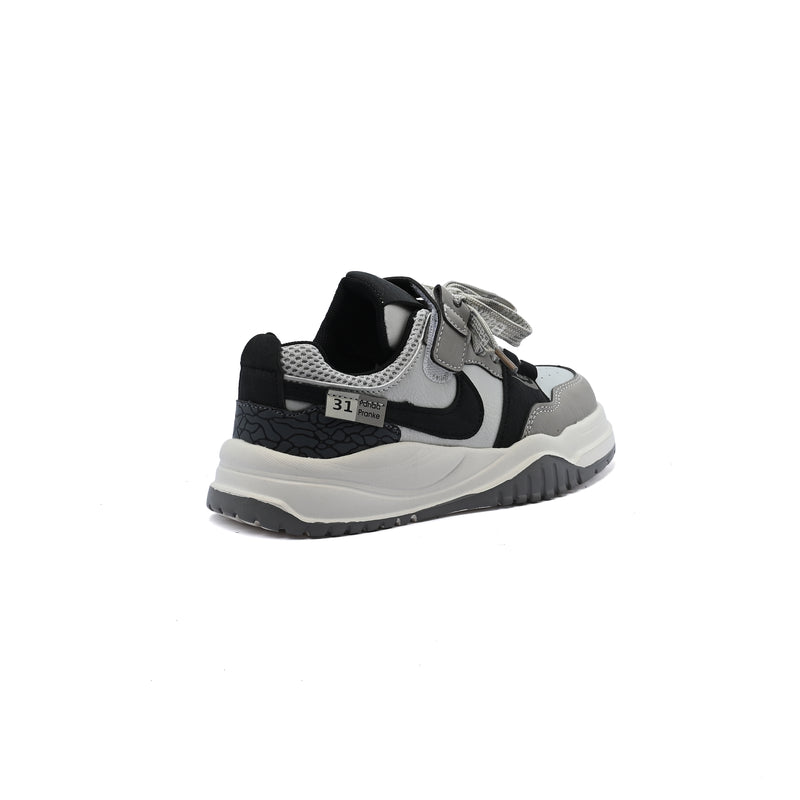 Sneakers Kids Running Comfortable Non Slip Durable Lightweight 16019 Gray - 2