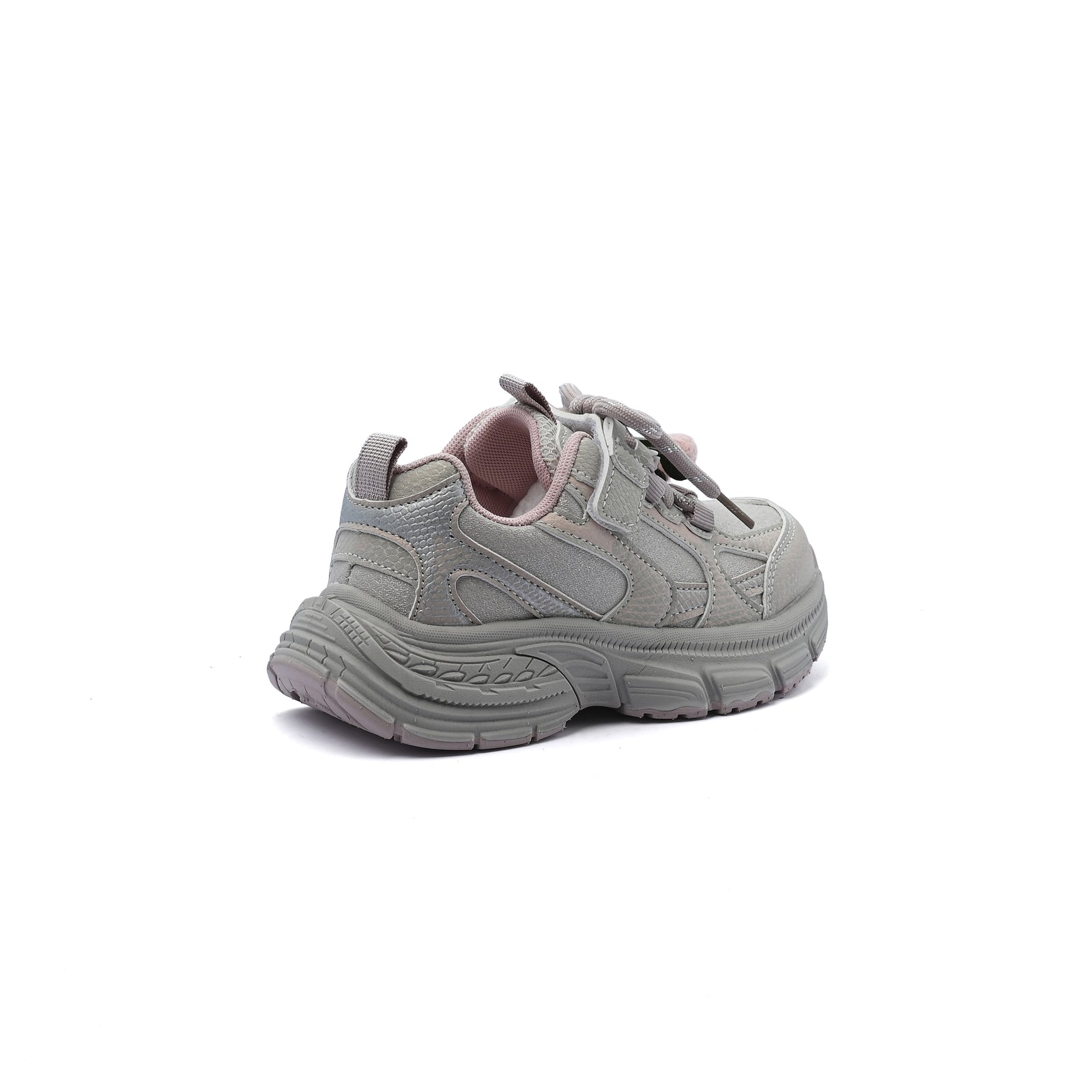 Sneakers Kids Running Comfortable Non Slip Durable Lightweight 9556B Pink - 2