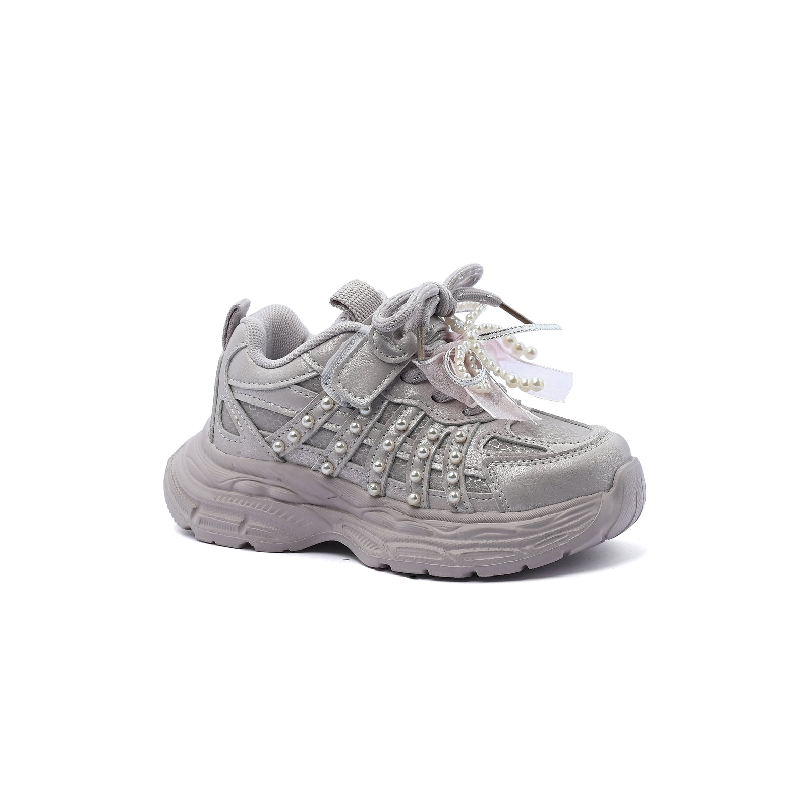 Sneakers Kids Running Comfortable Non Slip Durable Lightweight 6610 Purple - 1