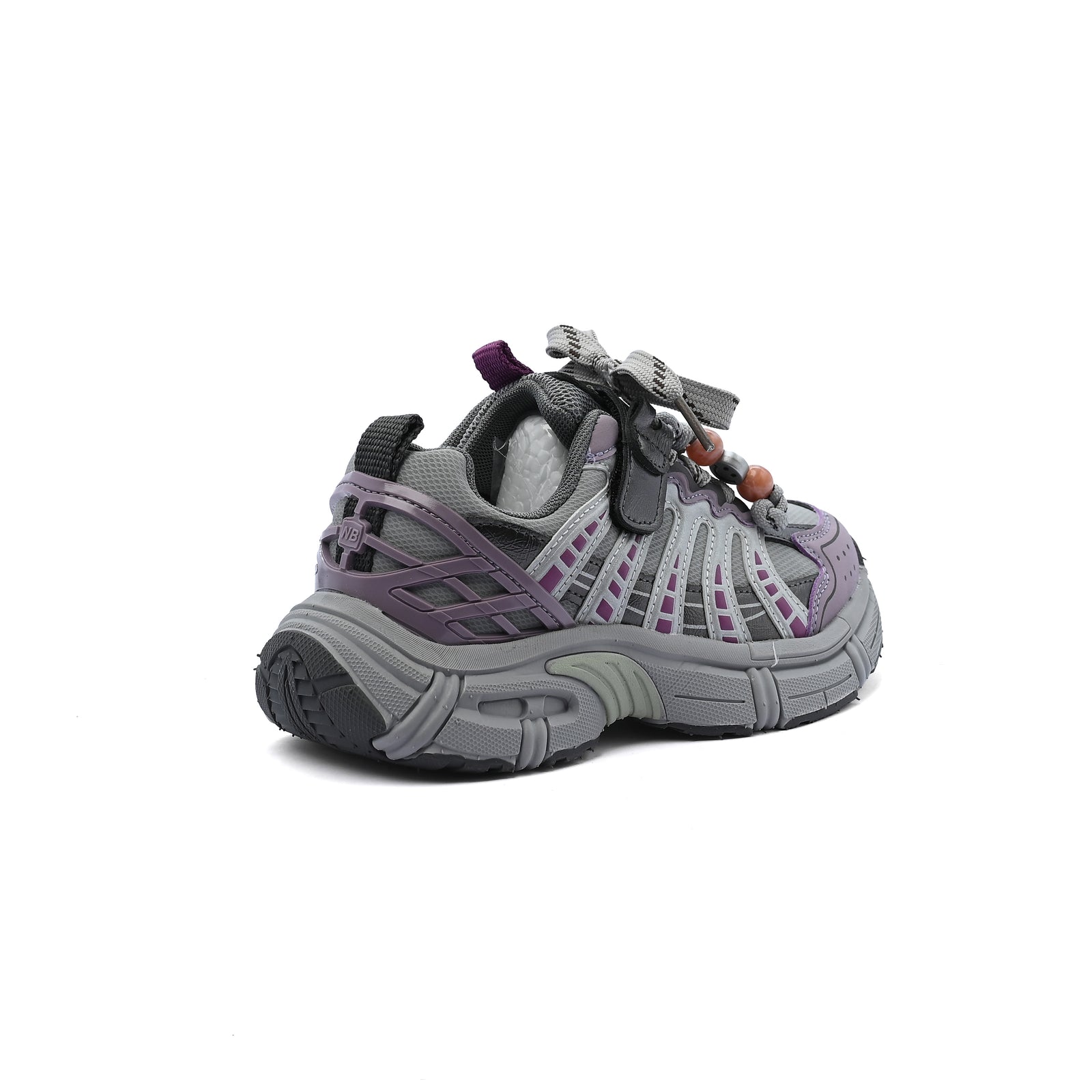 Sneakers Kids Running Comfortable Non Slip Durable Lightweight 2985 Purple - 2