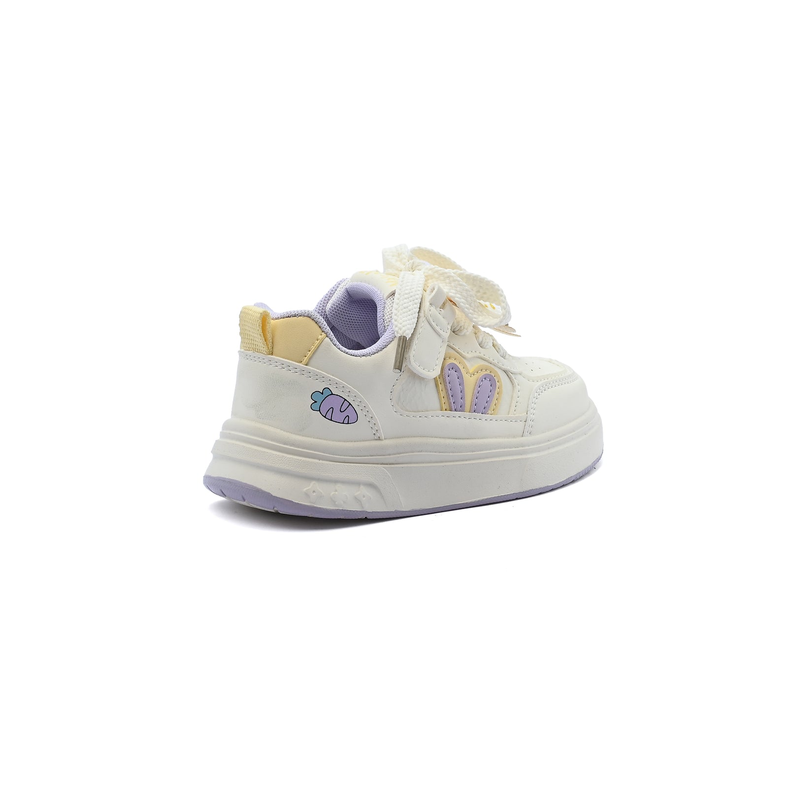 Sneakers Kids Running Comfortable Non Slip Durable Lightweight 6611 Beige&Yellow - 2
