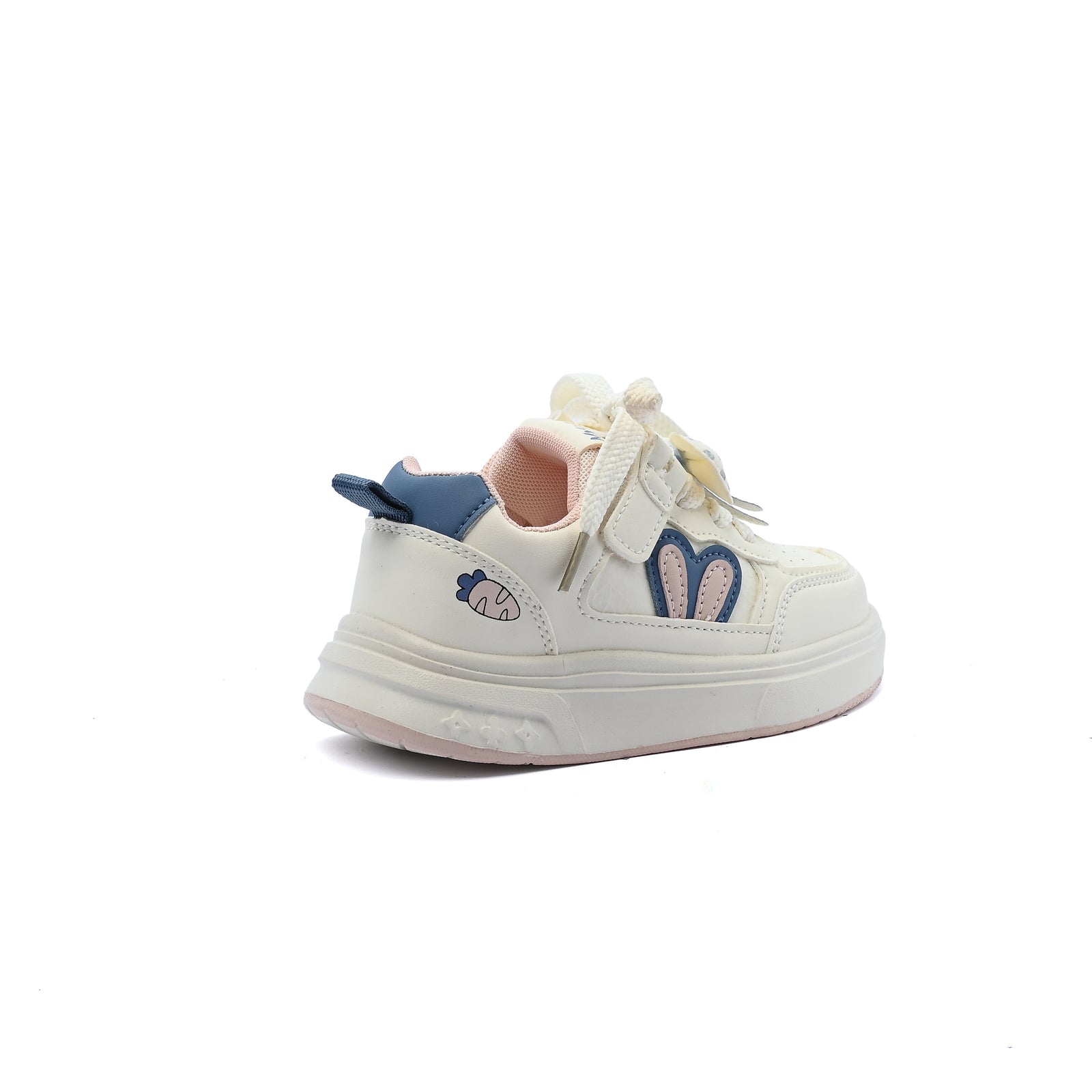 Sneakers Kids Running Comfortable Non Slip Durable Lightweight 6611 White/Blue - 2