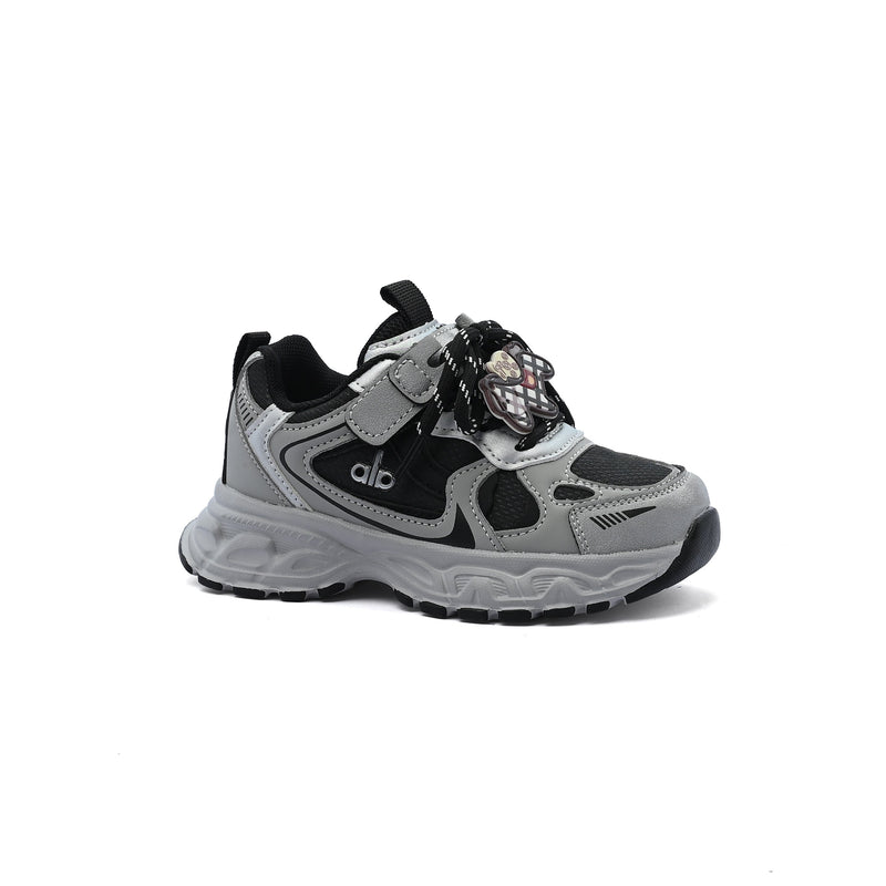 Sneakers Kids Running Comfortable Non Slip Durable Lightweight 6725-5 Black - 1