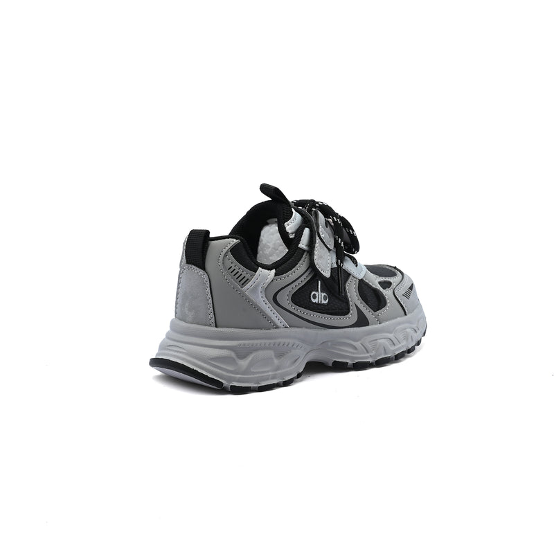 Sneakers Kids Running Comfortable Non Slip Durable Lightweight 6725-5 Black - 2
