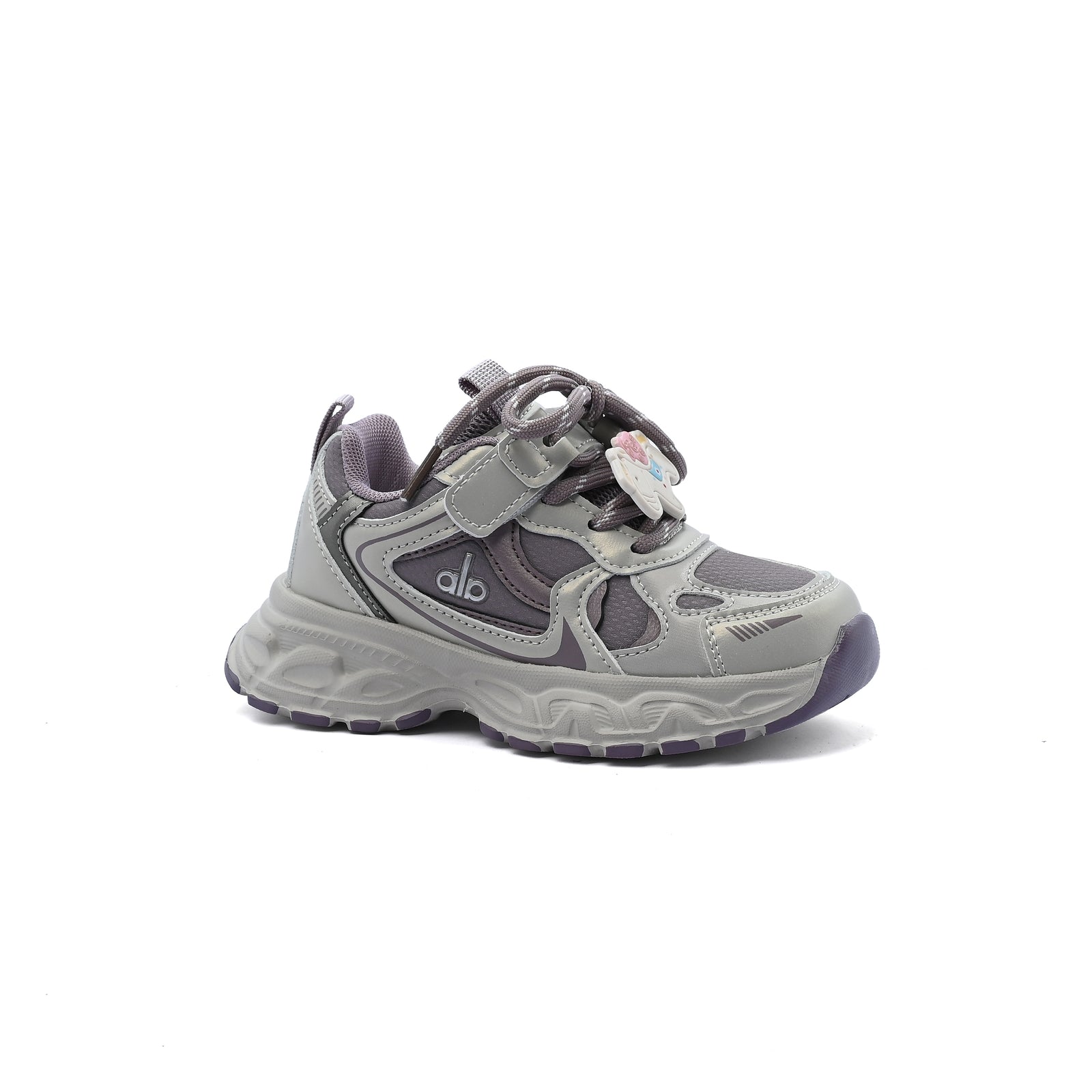Sneakers Kids Running Comfortable Non Slip Durable Lightweight 6725-5 Purple - 1