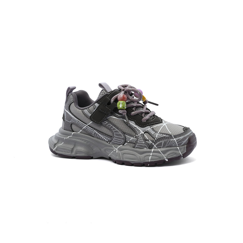 Sneakers Kids Running Comfortable Non Slip Durable Lightweight A3362 Purple - 1