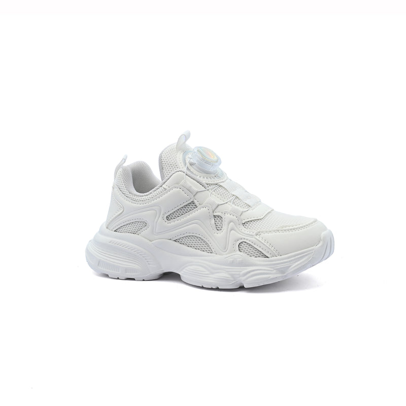 Sneakers Kids Running Comfortable Non Slip Durable Lightweight 8835A White - 1