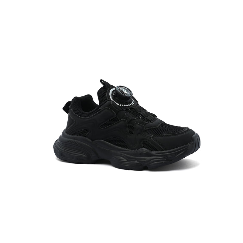 Sneakers Kids Running Comfortable Non Slip Durable Lightweight 8835A Black - 1