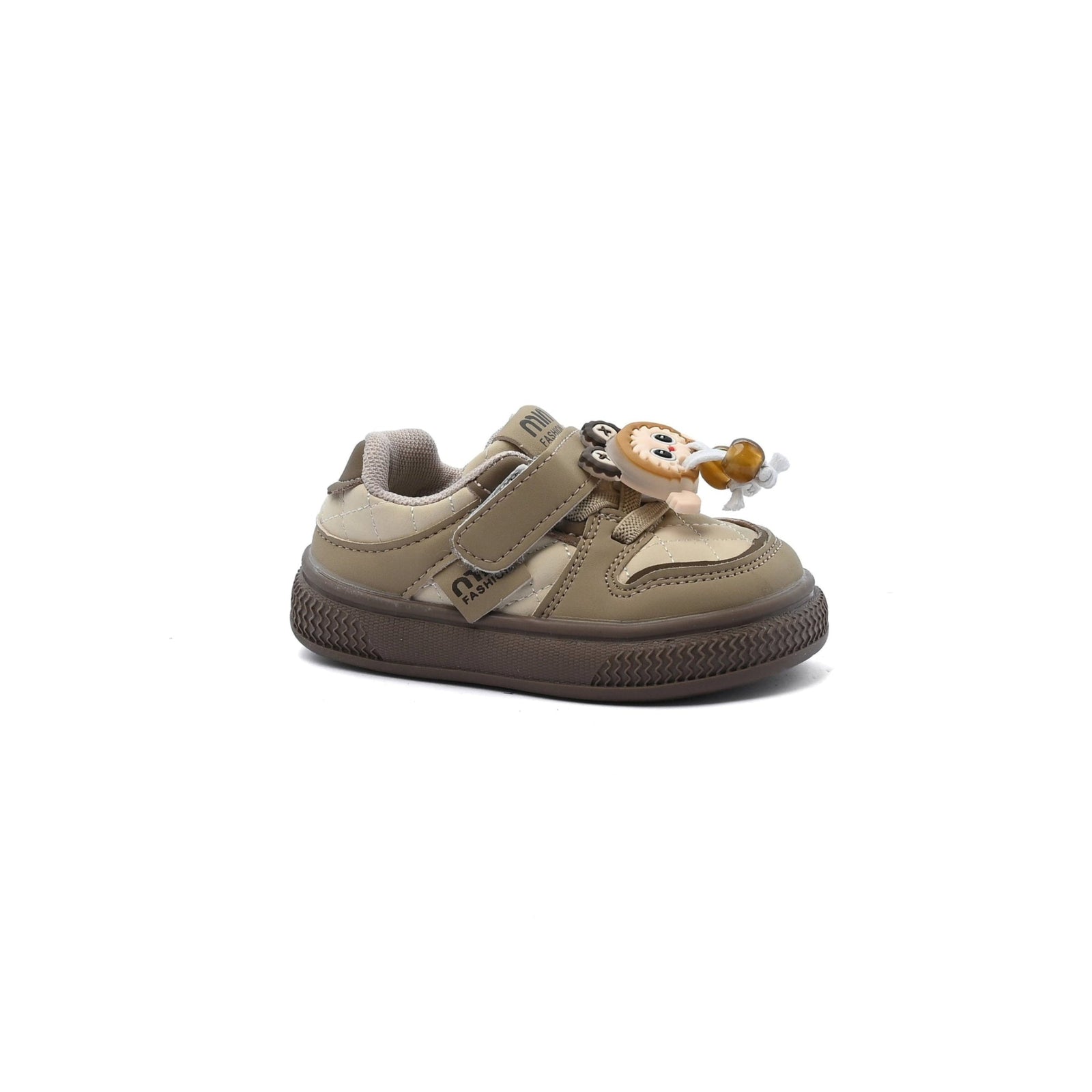 Sneakers Kids Running Comfortable Non Slip Durable Lightweight 99906 Beige - 1