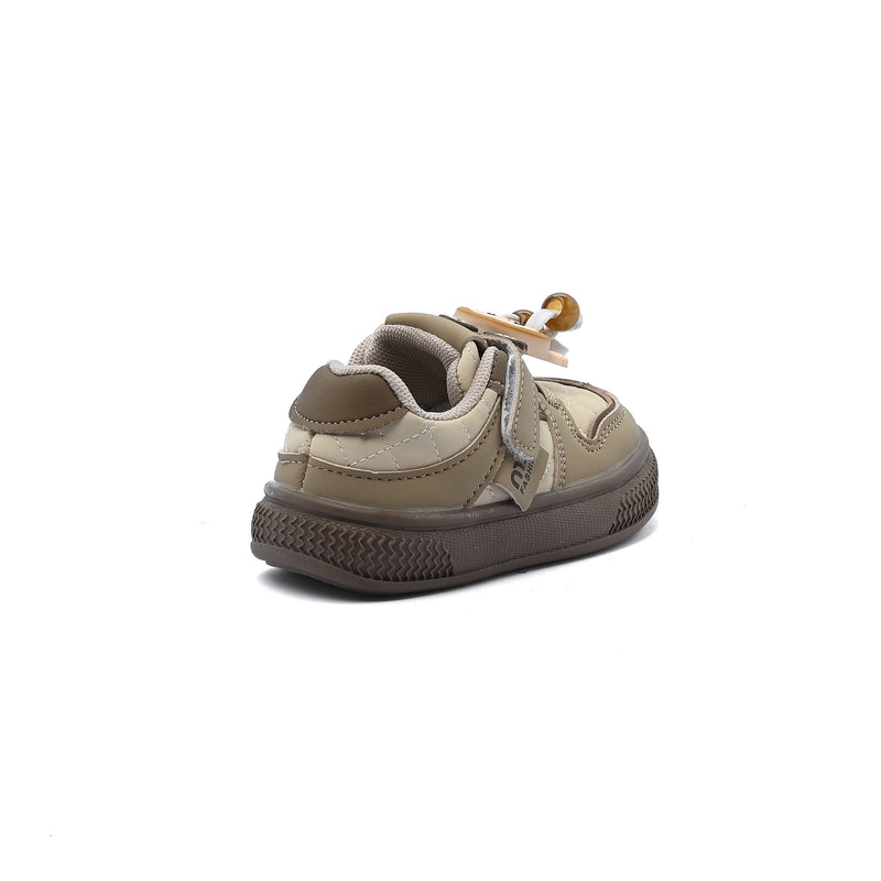 Sneakers Kids Running Comfortable Non Slip Durable Lightweight 99906 Beige - 2
