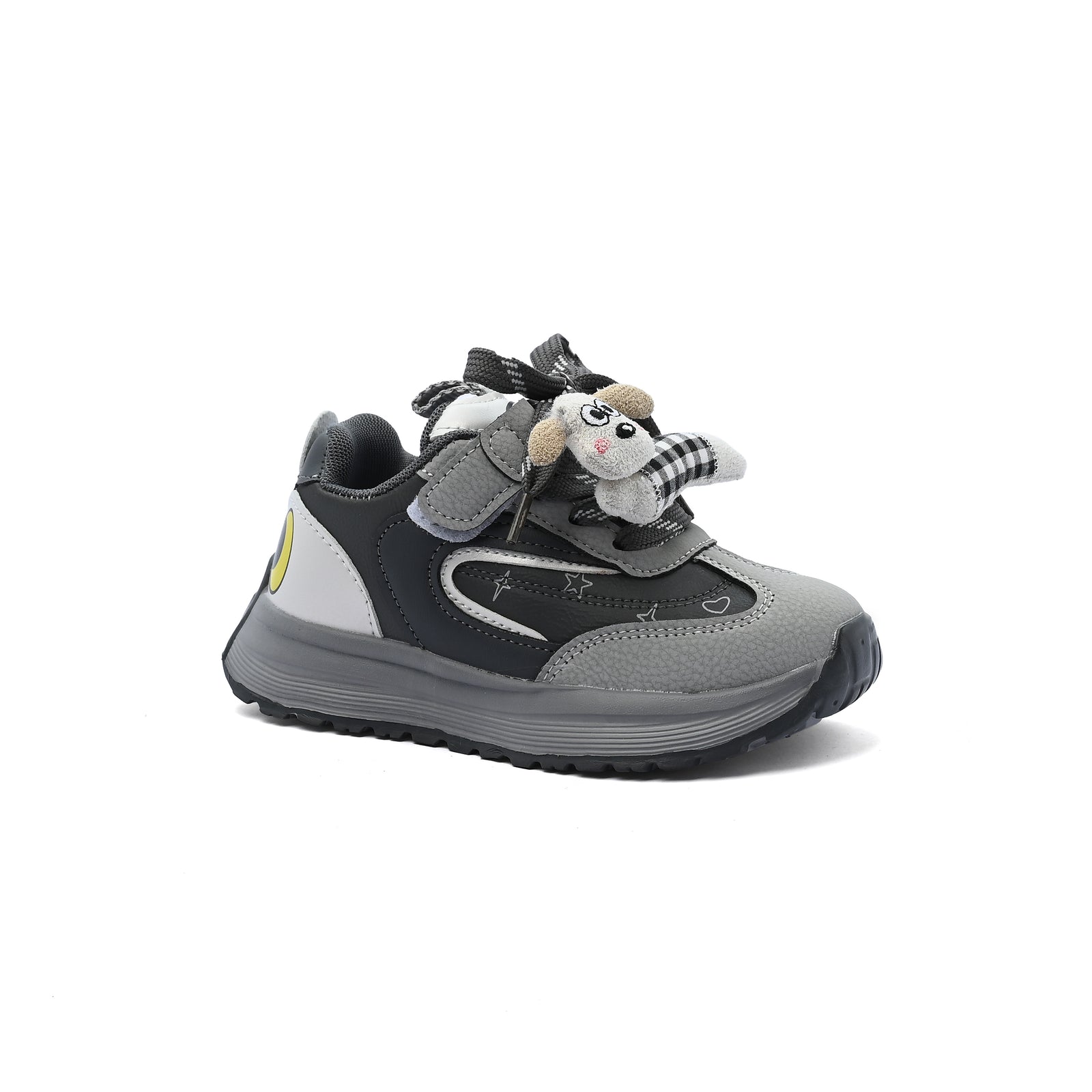 Sneakers Kids Running Comfortable Non Slip Durable lightweight 73B-25 Black - 1