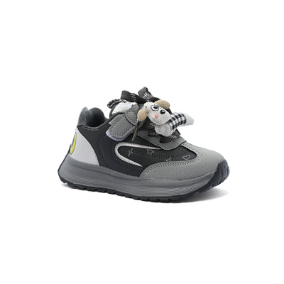 Sneakers Kids Running Comfortable Non Slip Durable lightweight 73B-25 Black
