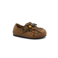 Split Leather Slipper With Footbed Comfortable Non Slip Durable lightweight S5902 Havan - 1
