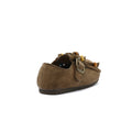Split Leather Slipper With Footbed Comfortable Non Slip Durable lightweight S5902 Khaki - 2