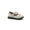 Split Leather Slipper With Footbed Comfortable Non Slip Durable lightweight B2533 Beige - 1