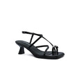 The Row Constance Leather Thong Sandals Woman 131-2 Black - 1