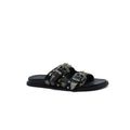 Miu Miu Toga Virilis Pulla Sandals Buckle Detailed Woman VK-129 Black - 1