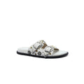 Miu Miu Toga Virilis Pulla Sandals Buckle Detailed Woman VK-129 White - 1