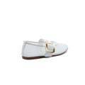 Miu Miu mesh flat ballet shoes with distinctive details Woman SW-713 White - 2