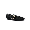 Miu Miu mesh flat ballet shoes with distinctive details Woman SW-713 Black - 1