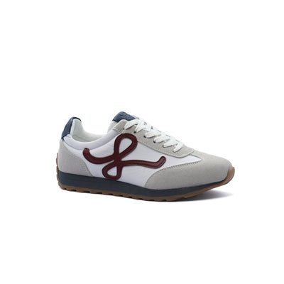 Loewe Flow Runner suede-trimmed sneakers Woman LW-935 White
