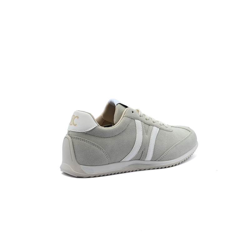 Celine Jogger Triomphe Signature Suede Sneakers Woman CL-919 Beige - 2