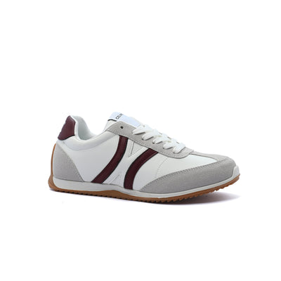 Celine Jogger Triomphe Signature Suede Sneakers Woman CL-919 White