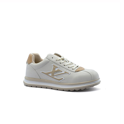 LOUIS VUITTON BUTTERSOFT LOGO Sneakers Woman LV-24 Beige