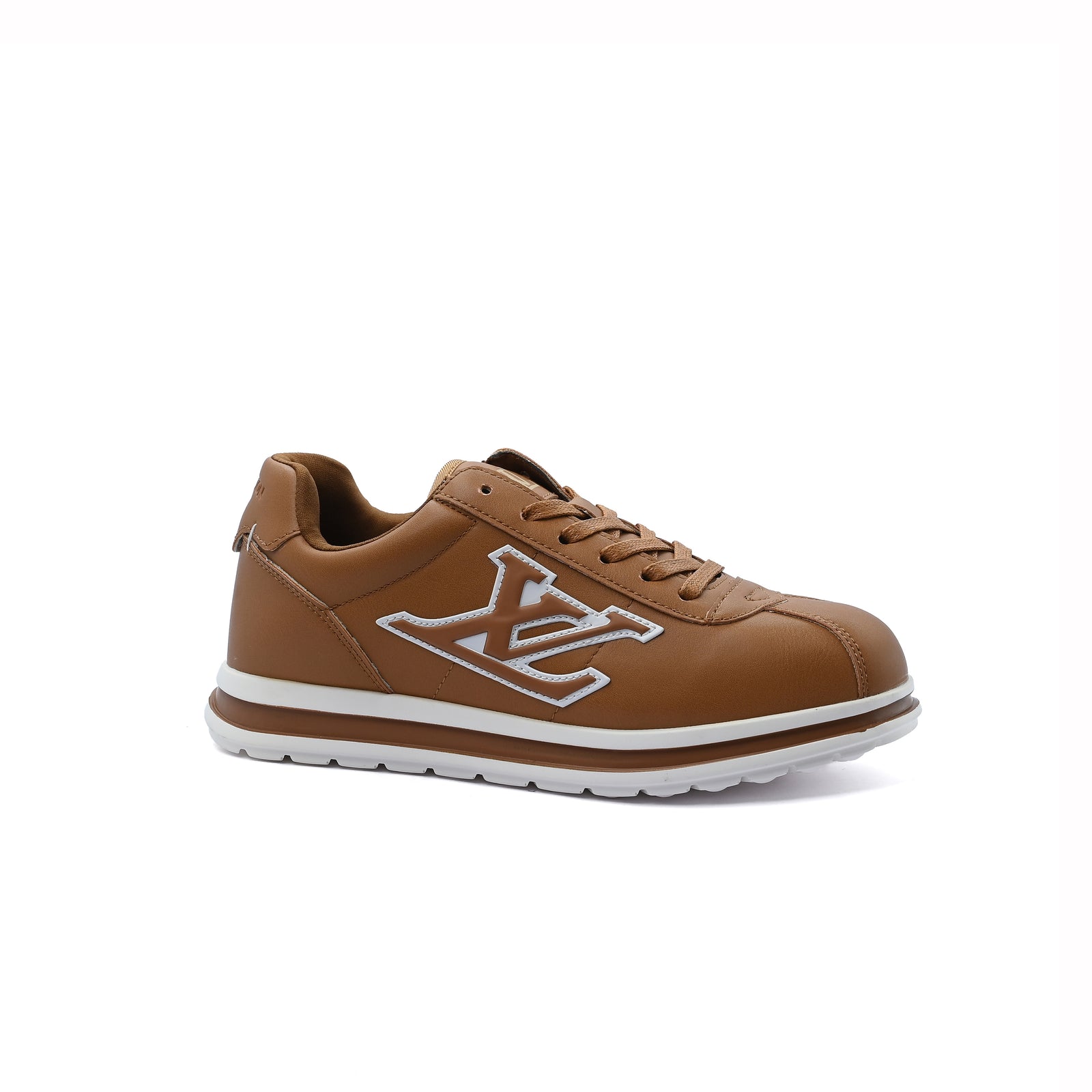 LOUIS VUITTON BUTTERSOFT LOGO Sneakers Woman LV-24 Camel - 1