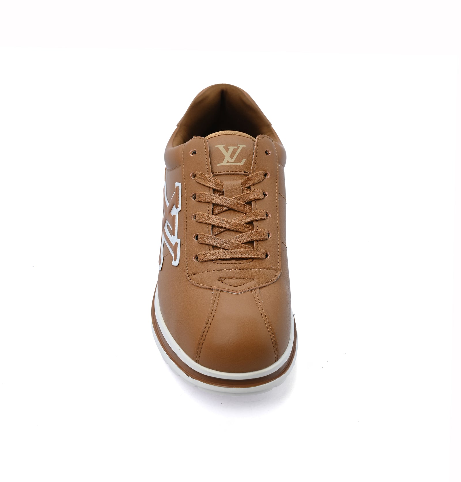 LOUIS VUITTON BUTTERSOFT LOGO Sneakers Woman LV-24 Camel - 3