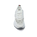Gucci Runner Suede-Trimmed Sneakers Woman GU-23 White - 3