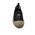 Miu Miu Truffle Collection Espadrille Shoes Ladies Fashion Woman TN-207 Black - 3