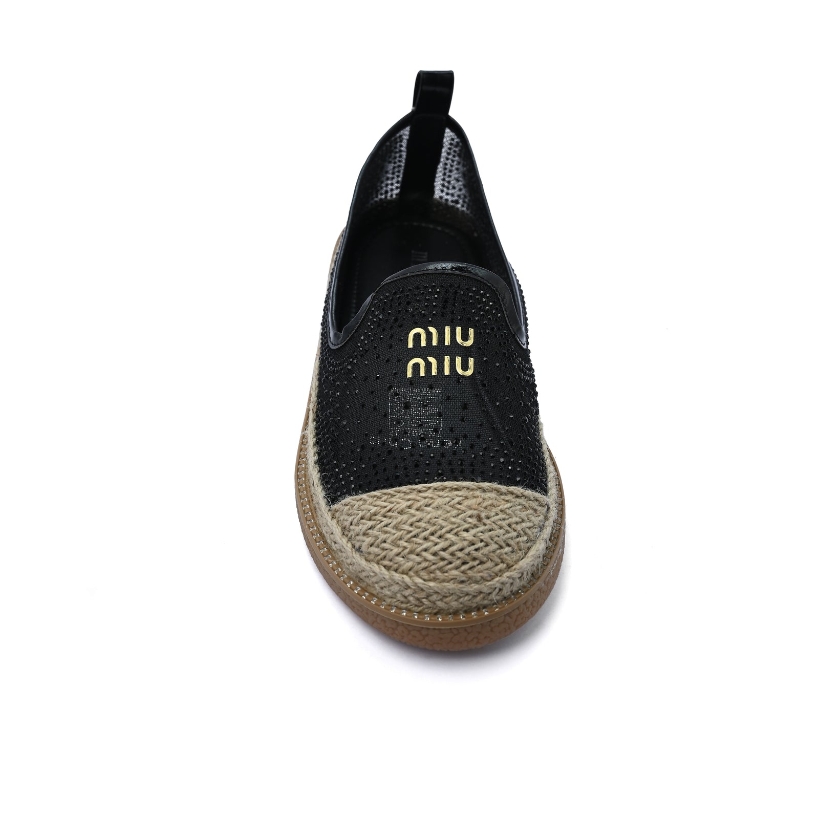Miu Miu Truffle Collection Espadrille Shoes Ladies Fashion Woman TN-207 Black - 3