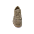 Gucci Interlocking G Suede Canvas Sneakers Woman GU-26 Dark Beige - 3