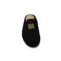 Miss Dior logo plaque trim Loafers Slip-On Mules Woman EM-73 Black - 3