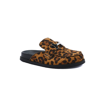 Hermes Lota Designer Casual Loafers For Slip On Flat Woman 860-3 Tiger