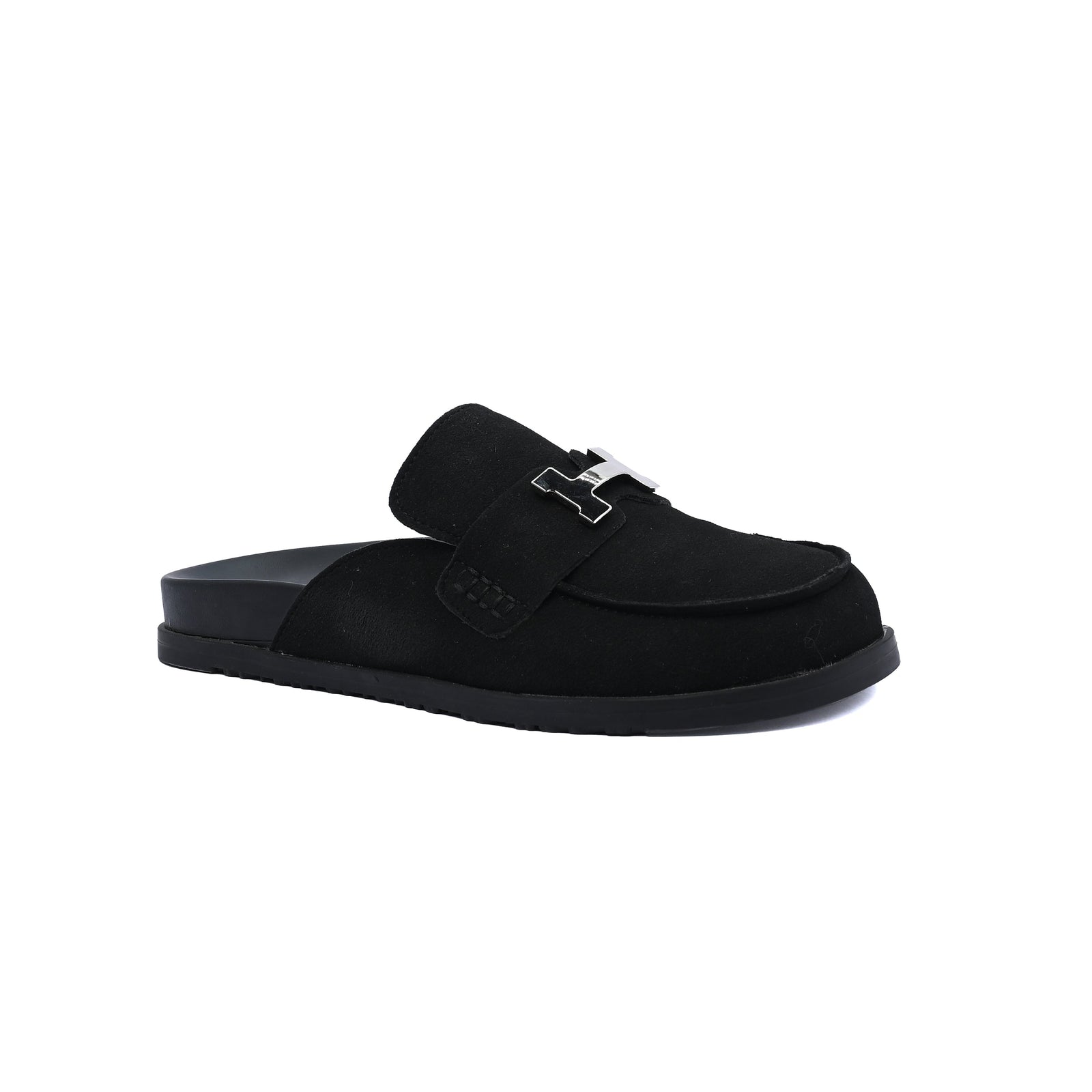 Hermes Lota Designer Casual Loafers For Slip On Flat Woman 860-3 Black - 1