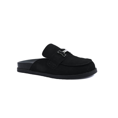 Hermes Lota Designer Casual Loafers For Slip On Flat Woman 860-3 Black