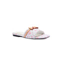 Louis Vuitton Lock It Flat Mule Monogram Sandals Woman 51BLV White - 1